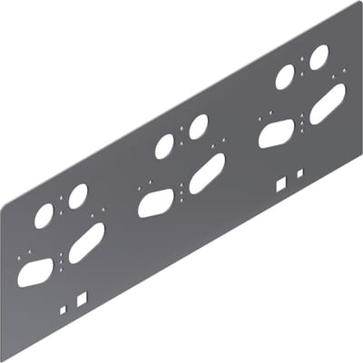 Øglænd System SPB Equipment Bracket, 381 mm, Stainless Steel
