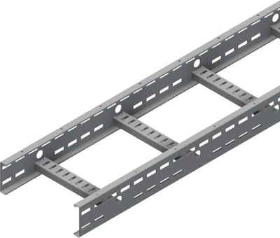 Øglænd System TOE100 Cable Ladder, 300 mm, 6 m, Hot-Dip Galvanised