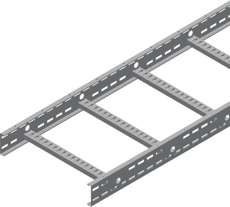 Øglænd System TOE100 Cable Ladder, 500 mm, 6 m, Stainless Steel