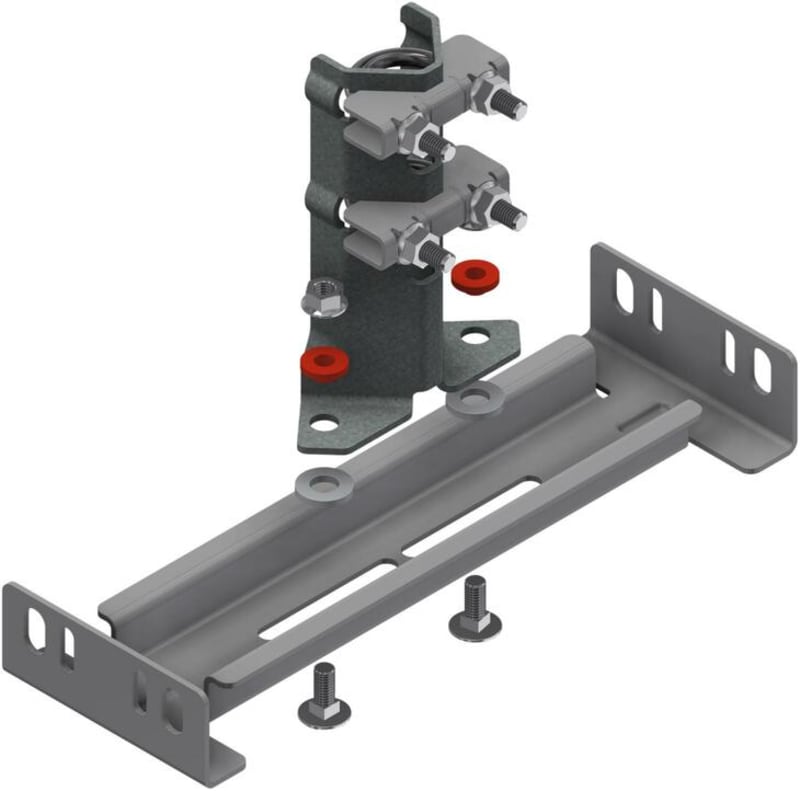 Øglænd System S-TOE Pendant Bracket, 300 mm, Stainless Steel/HDG