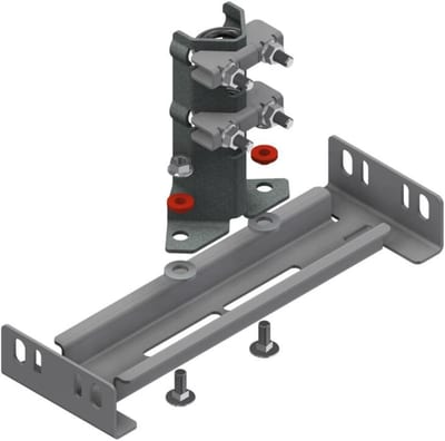 Øglænd System S-TOE Pendant Bracket, 300 mm, Stainless Steel/HDG