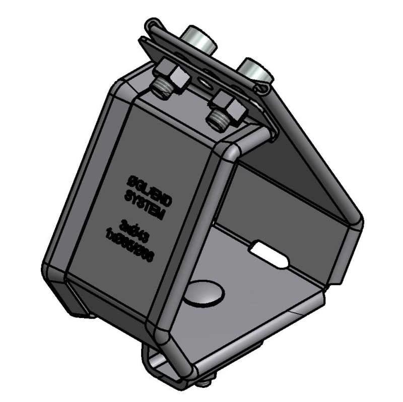 Øglænd System SmartCleat Trefoil Ø70 Stainless Steel (1303470)