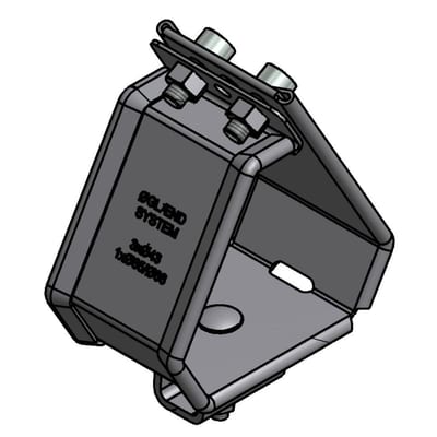 Øglænd System SmartCleat Trefoil Ø70 Stainless Steel