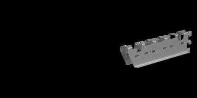 Wibe Group Bracket CLX3 200 Pre-Galvanised