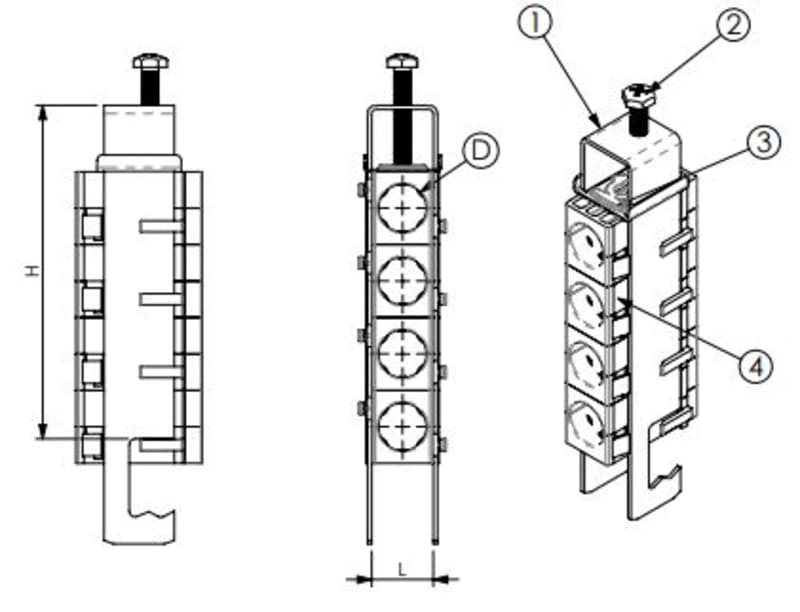 sRF M/4X1/2" (61 1556 1412)