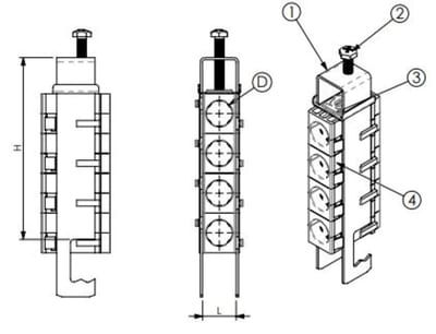 sRF M/4X1/2" (61 1556 1412)