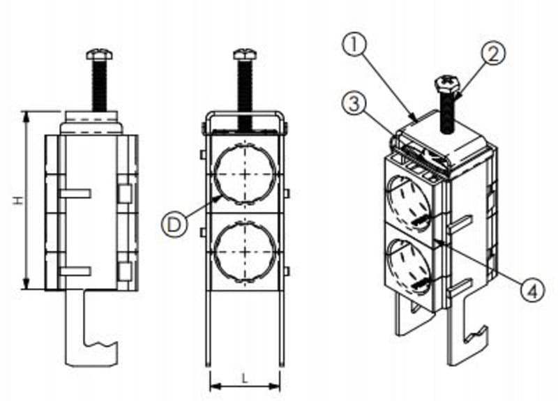 sRF M/2X1/2" (61 1556 0212)