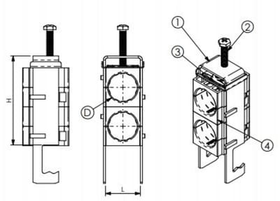 sRF M/2X1/2" (61 1556 0212)