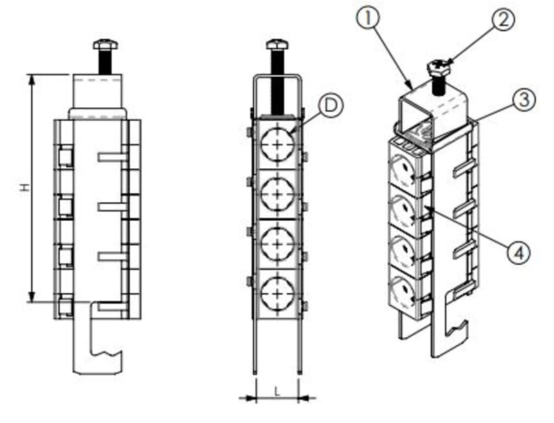 sRF M/ 4X1/2 S (61 1556 1414)