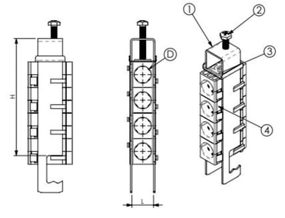 sRF M/ 4X1/2 S (61 1556 1414)