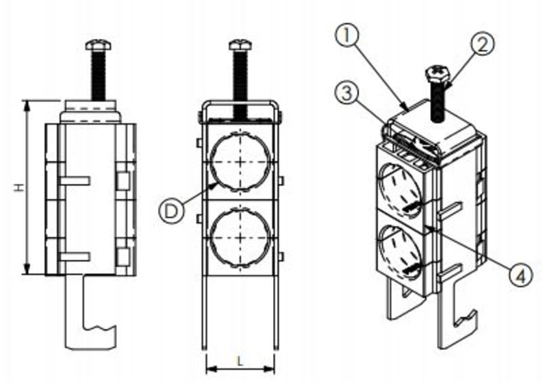 sRF M/2X7/8" (61 1556 0278)