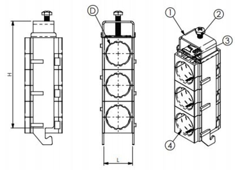 sRF C/ 2X9 M (61 1554 0291)