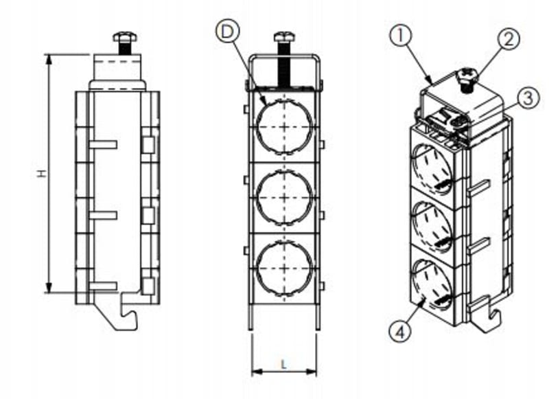 sRF C/3X7/8" (61 1554 0378)