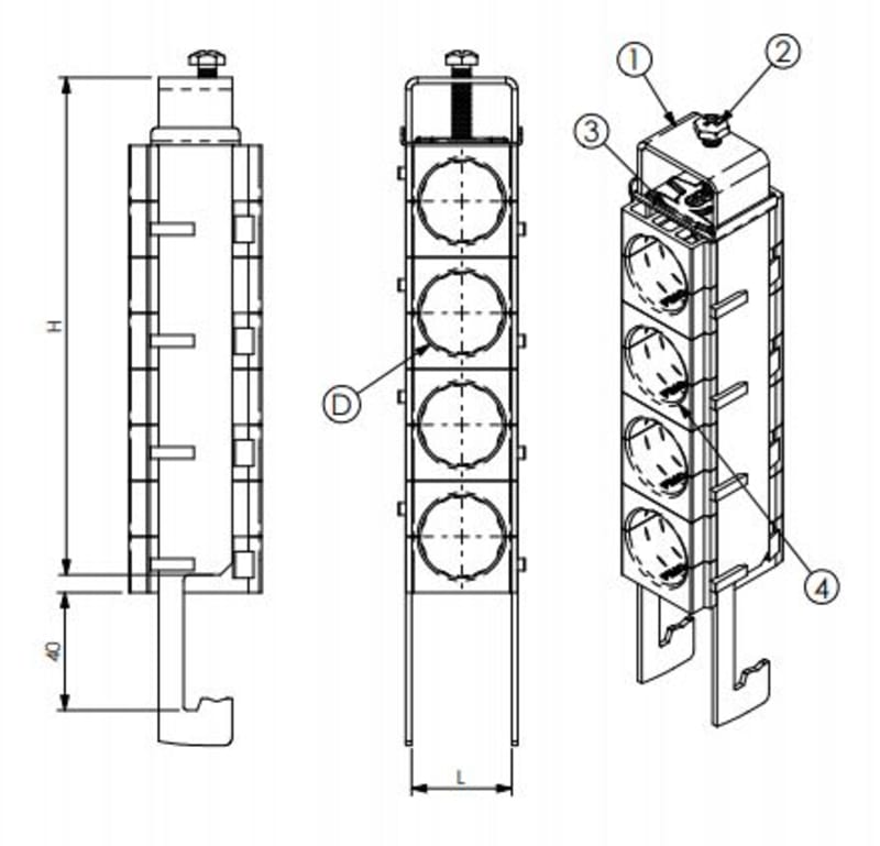 sRF A4/4X7/8" (61 1551 1478)