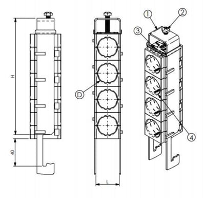 sRF A4/4X7/8" (61 1551 1478)