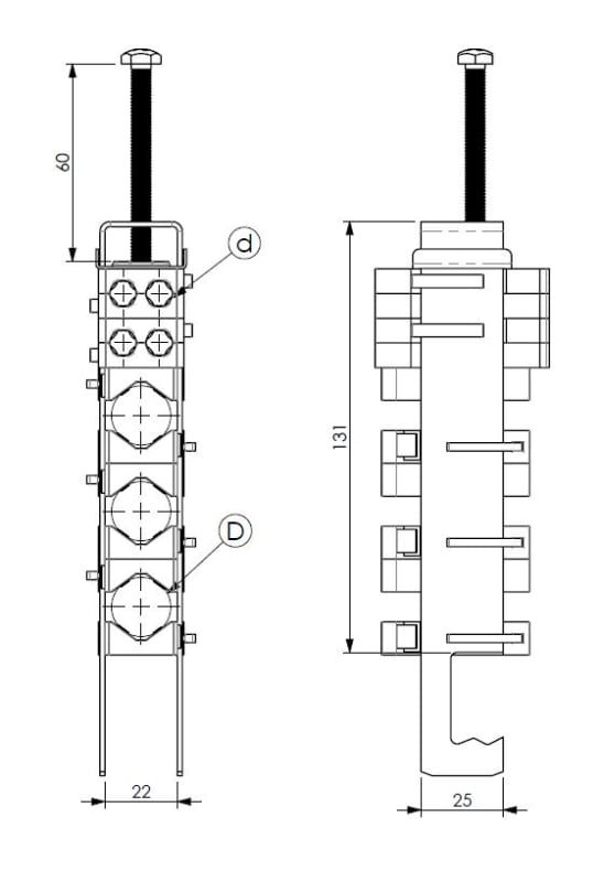 OX with 3X22+SAT 2X8/2 (60 1516 0258.01)