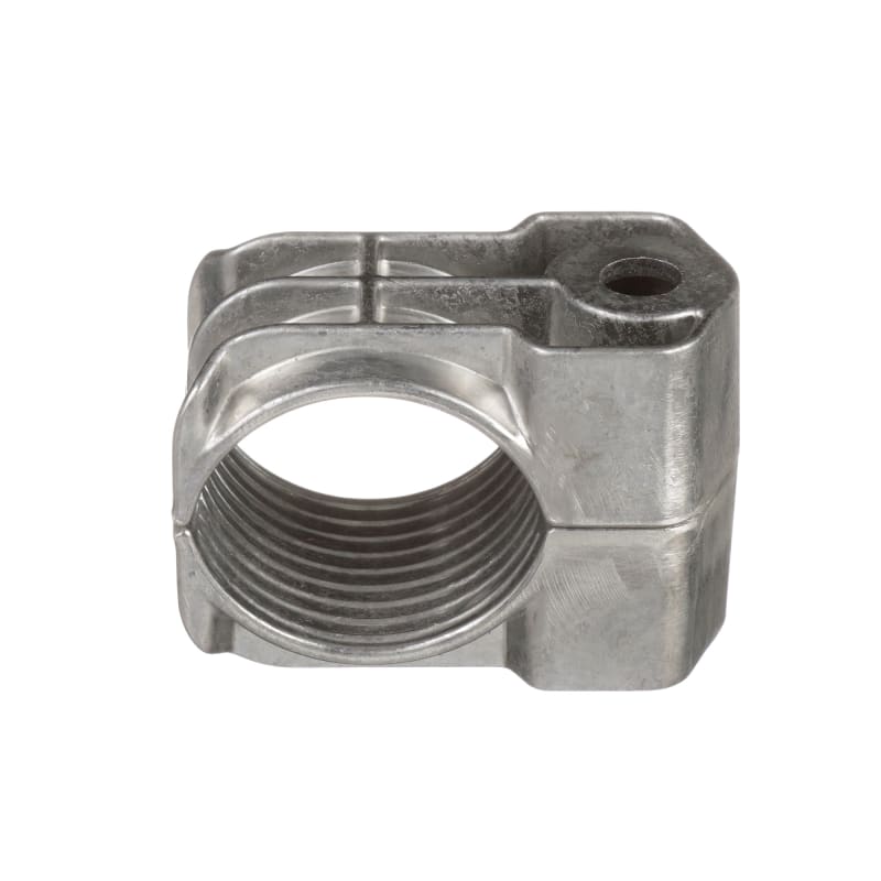 Cable clips, Alu, 1-Cable Ø51-57mm (Cable Cleats CCAL1H5157-X)