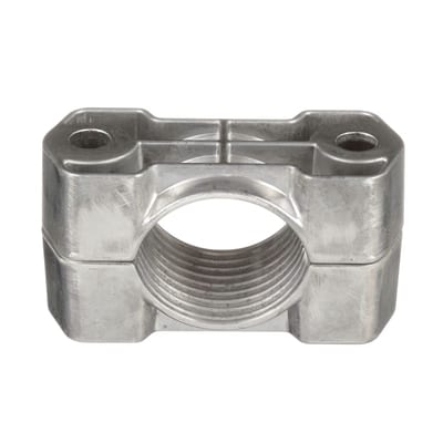 Cable clips, Alu, 1-Cable Ø109-120mm