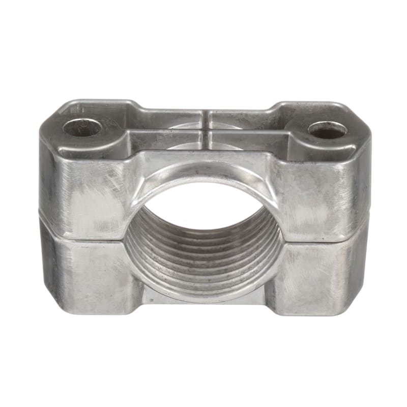 Cable clips, Alu, 1-Cable Ø46-58mm (Cable Cleats CCAL2H4658-X)