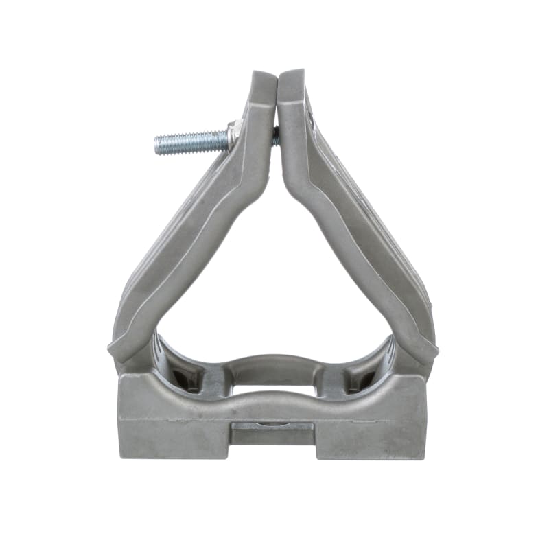 Cable clips, Alu, 3-Cables Ø23-26mm (Cable Cleats CCALTR2326-X)