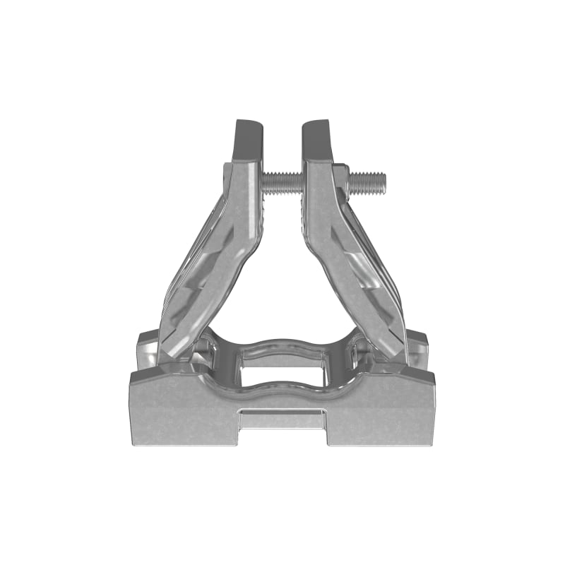 Cable clips, Alu, 3-Cables Ø25-28mm (Cable Cleats CCALTR2528-X)