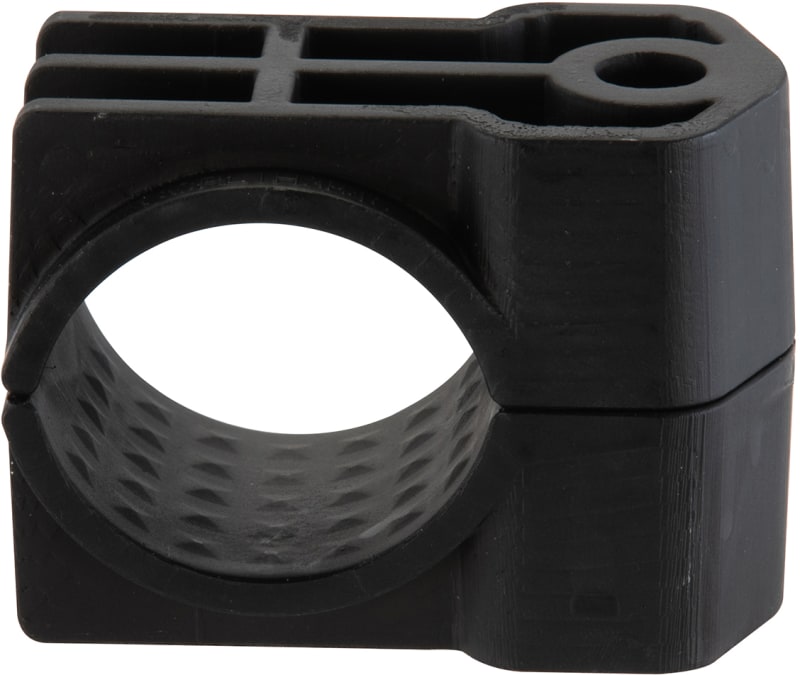 Cable clips, Polymer, 1-Cable Ø27-32mm (Cable Cleats CCPL1H2732-X)