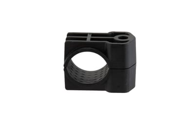Cable clips, Polymer, 1-Cable Ø38-46mm (Cable Cleats CCPL1H3846-X)
