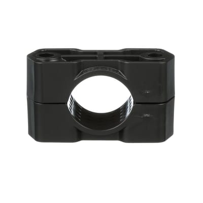 Cable clips, Polymer, 1-Cable Ø38-46mm (Cable Cleats CCPL2H3846-X)
