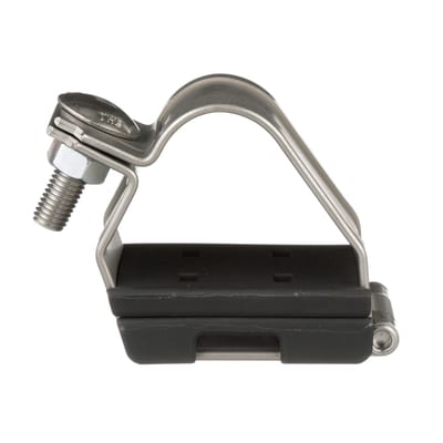 Cable clips,SS316/L,3-Cables Ø42-48mm