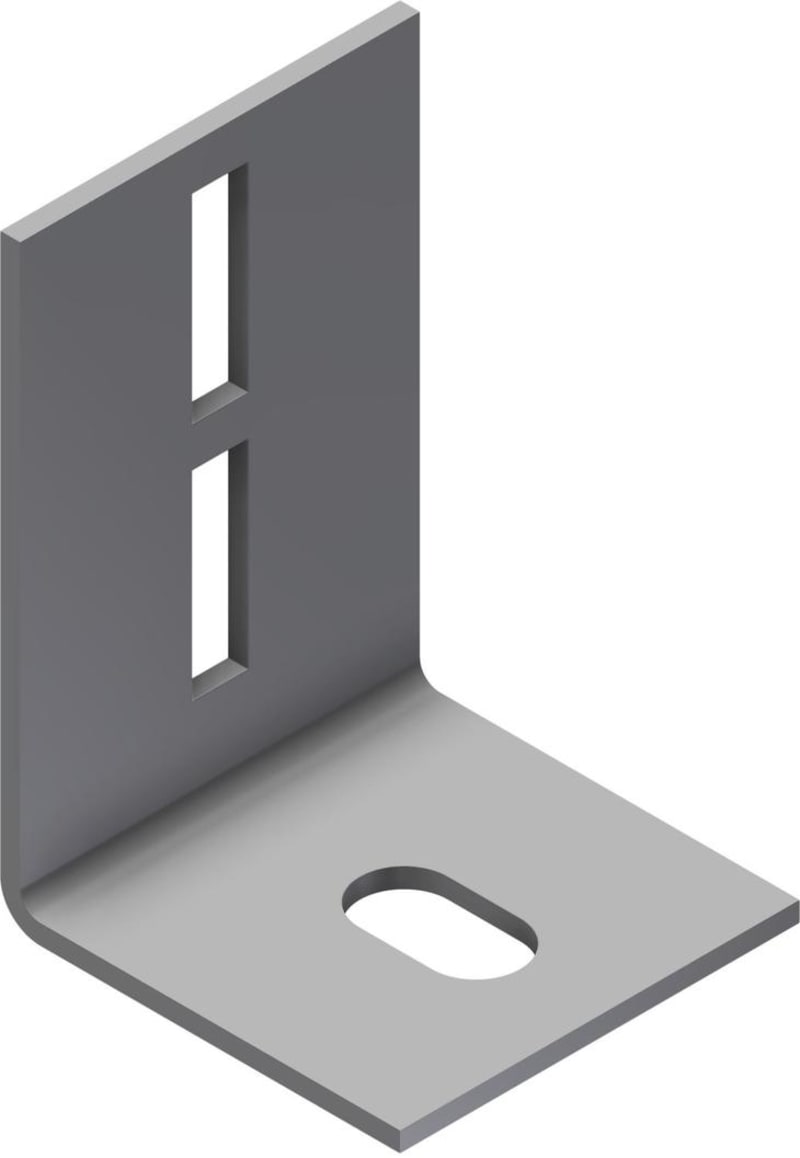 Øglænd System LOE Support Bracket, 50 mm, Pre-Galvanised