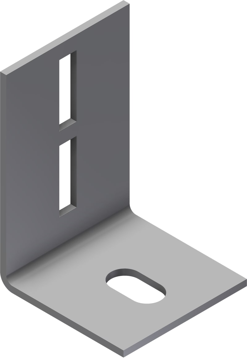 Øglænd System LOE Support Bracket, 50 mm, Stainless Steel