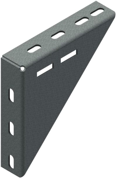 Øglænd System End Piece S-UNO E-3, Pre-Galvanised