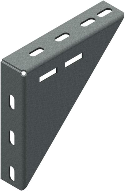 S-UNO E-3 HDG End Piece, Hot-Dip Galvanised