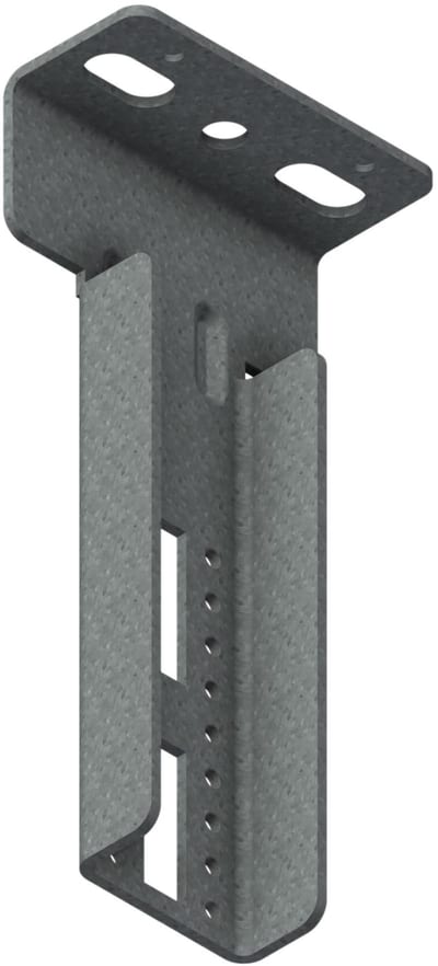Øglænd System LOE Starter Bracket, 80 mm, Hot-Dip Galvanised