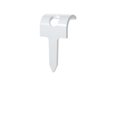 Cable clips tre round TP-B-12 White