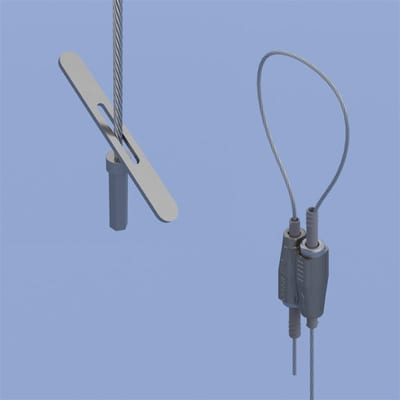 nVent CADDY SLK3L3 Speed Link SLK with Hook, 3 mm Wire, 9.9' Length