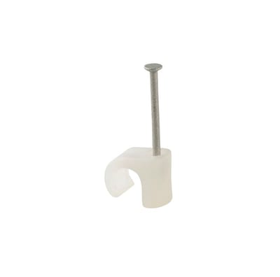 Plastic Clamp nail C 5-7 Natural