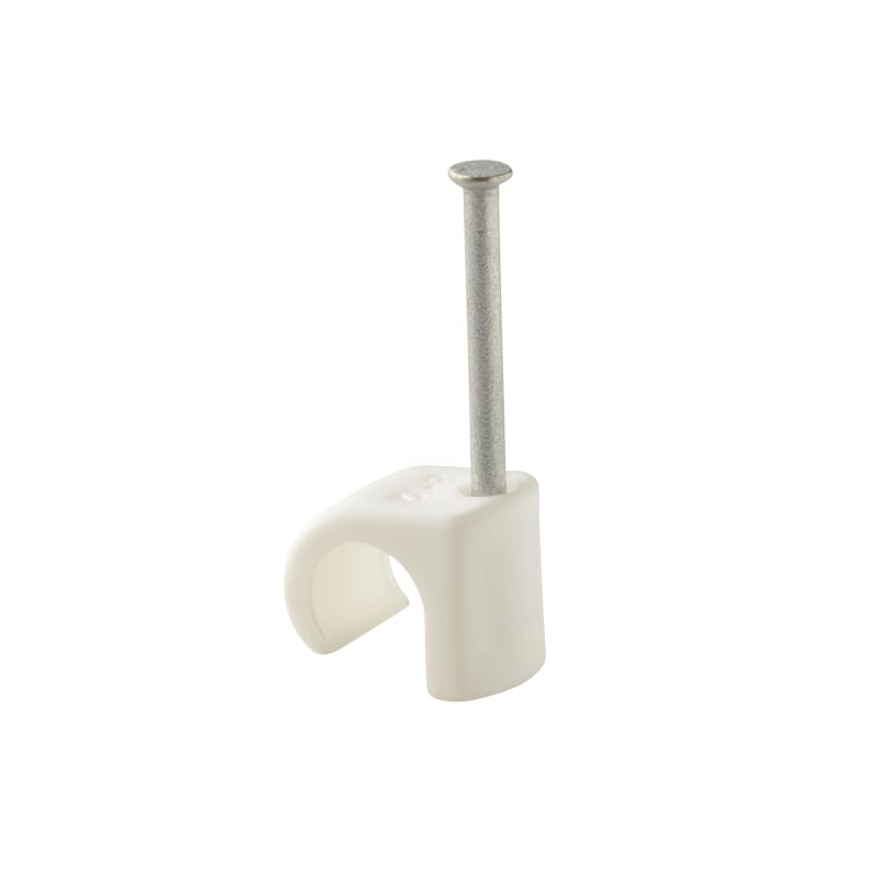 Plastic Clamp nail C 8-12 White (1305155)