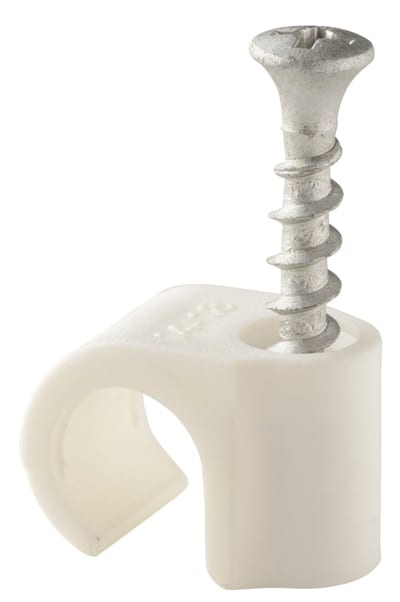 PLASTIC CLAMP screw SC 14-18 White