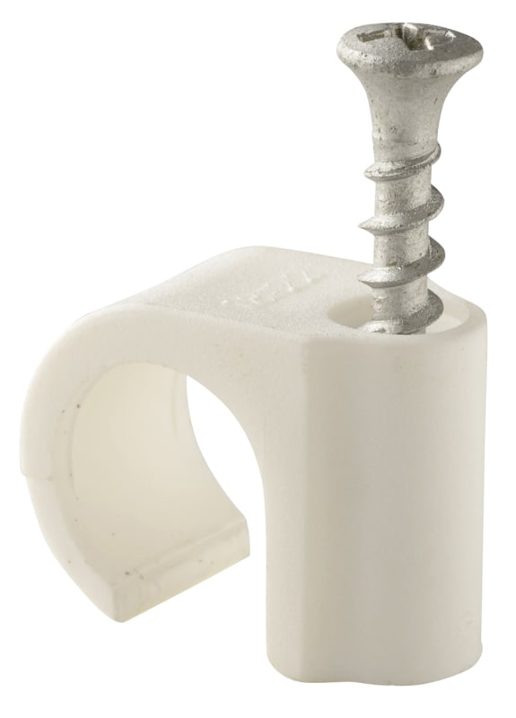 PLASTIC CLAMP screw SC 18-22 White (1305166)