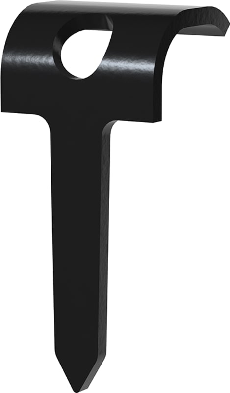 CABLE CLIPS tre oval TP-O-16 Black (1305173)