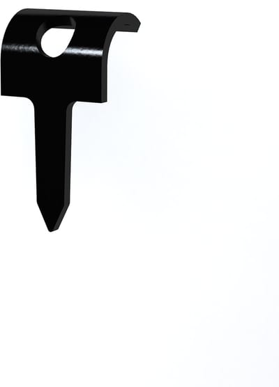 Cable clips tre round TP-B-12 Black