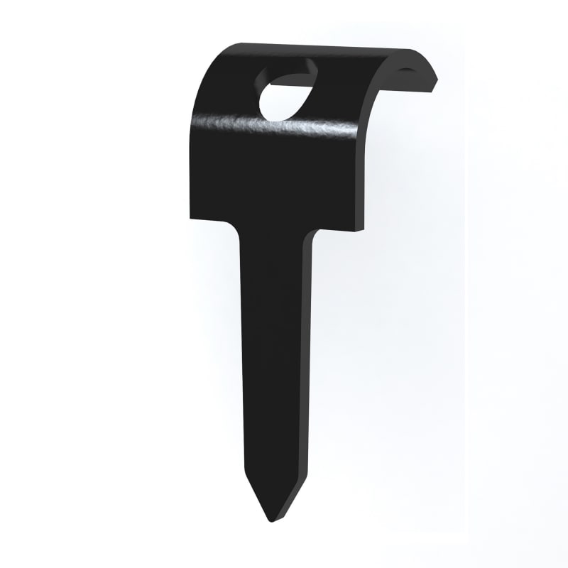 Cable clips tre round TP-R-16 Black (1305192)