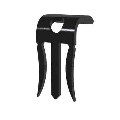 Magazine clip plasterboard oval MG-O-13 Black