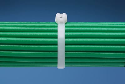 Cable tie, plastic, with steel lock (BT2S-M)