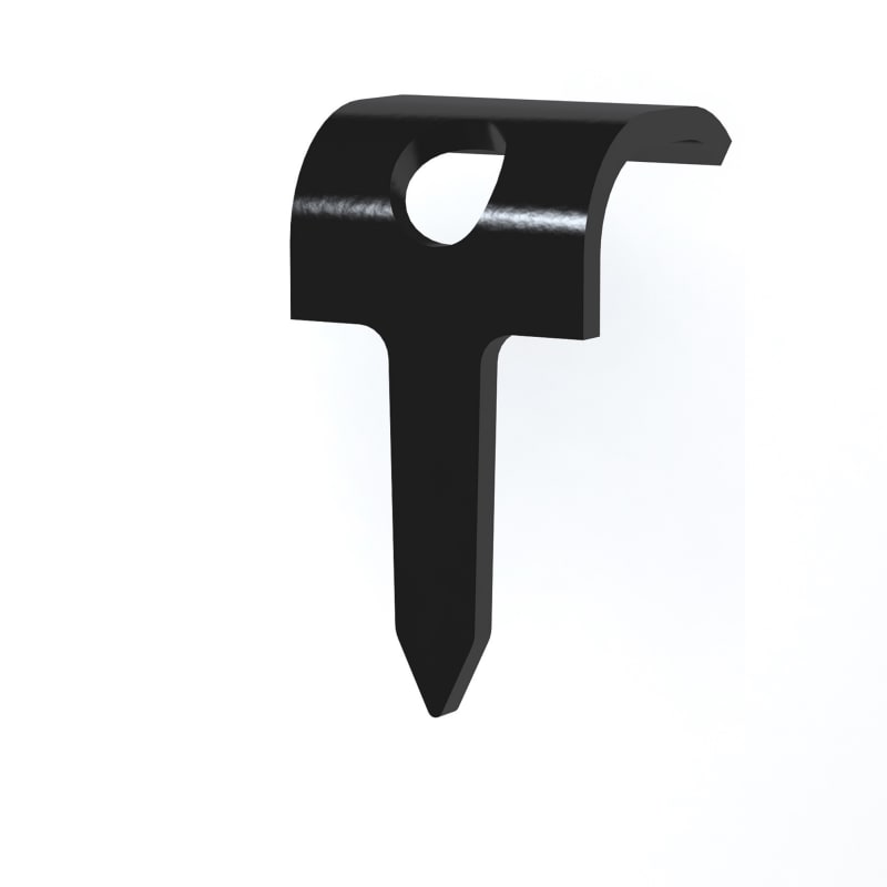 Magazine clip wood oval MT-O-12 Black (1305667)