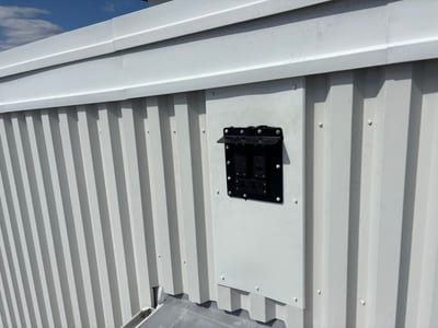Drainage Plate 3-Compartment black