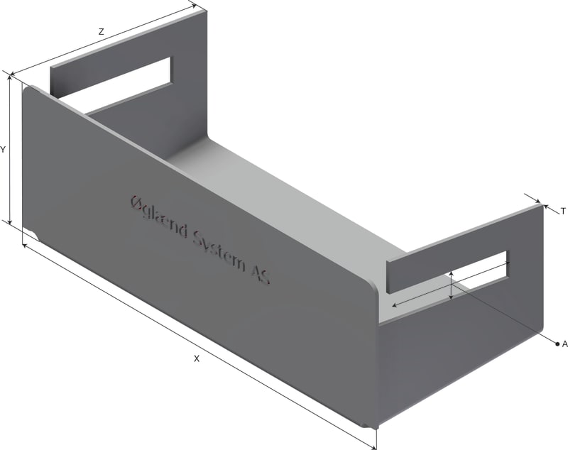 Øglænd System SPB-LB40 End Cover