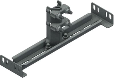 Øglænd System S-TOE Pendant Bracket, 400 mm, Hot-Dip Galvanised