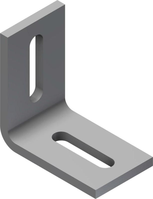 Øglænd System S-M Angle Bracket, Stainless Steel